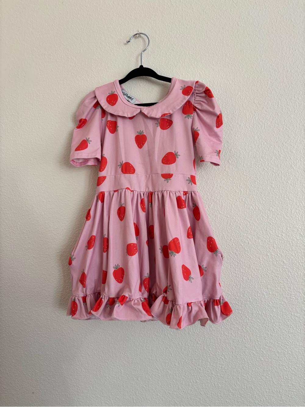 Girlhood strawberry print dress size 3T